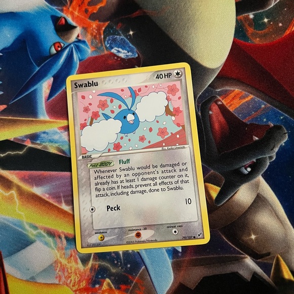 Pokémon Swablu ex deoxys card 2005 - Picture 1 of 3